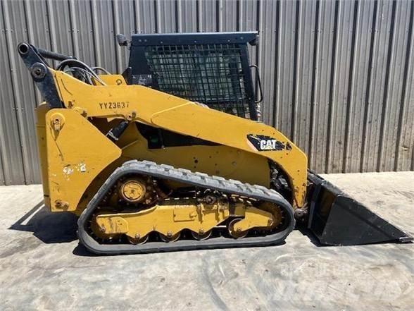 CAT 259B3 Krautuvai su šoniniu pasukimu