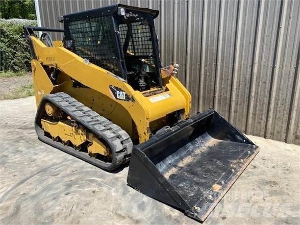 CAT 259B3 Krautuvai su šoniniu pasukimu