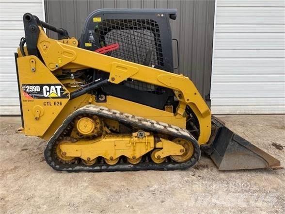 CAT 259D Krautuvai su šoniniu pasukimu