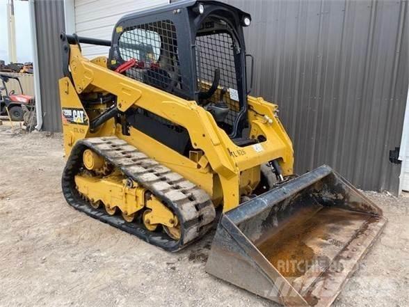 CAT 259D Krautuvai su šoniniu pasukimu