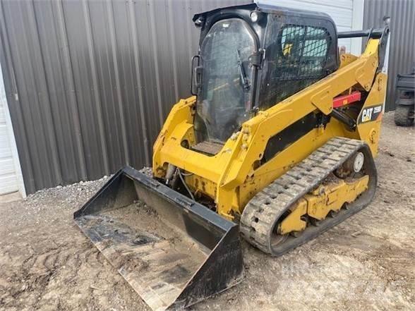 CAT 259D Krautuvai su šoniniu pasukimu