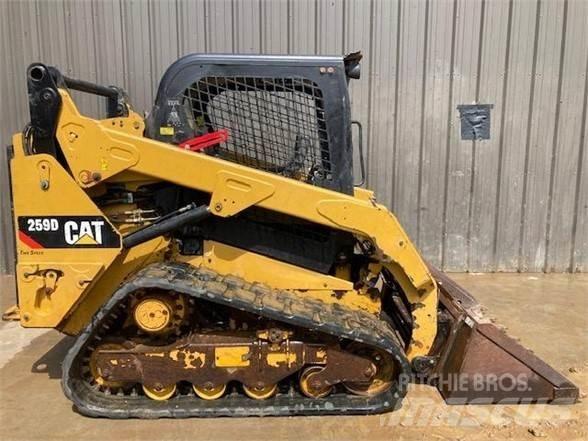 CAT 259D Krautuvai su šoniniu pasukimu