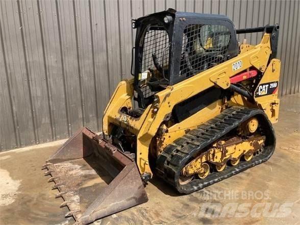 CAT 259D Krautuvai su šoniniu pasukimu