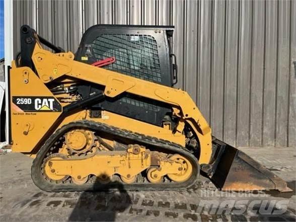 CAT 259D Krautuvai su šoniniu pasukimu