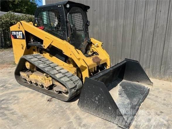 CAT 279D Krautuvai su šoniniu pasukimu
