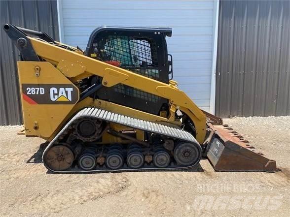 CAT 287D Krautuvai su šoniniu pasukimu