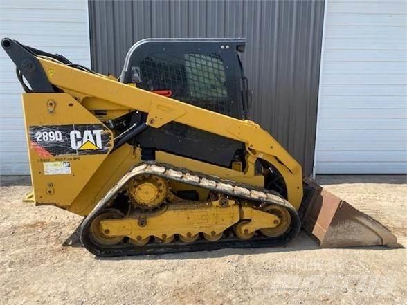 CAT 289D Krautuvai su šoniniu pasukimu