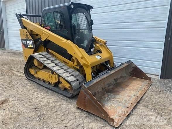 CAT 289D Krautuvai su šoniniu pasukimu