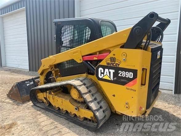 CAT 289D Krautuvai su šoniniu pasukimu
