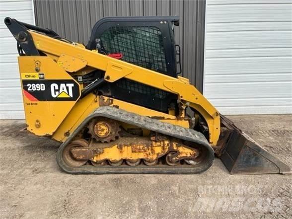 CAT 289D Krautuvai su šoniniu pasukimu