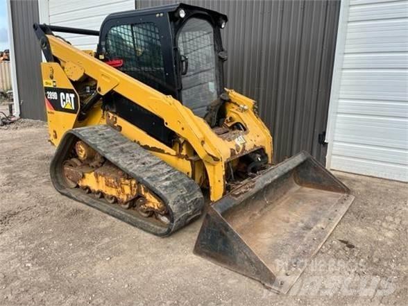 CAT 289D Krautuvai su šoniniu pasukimu