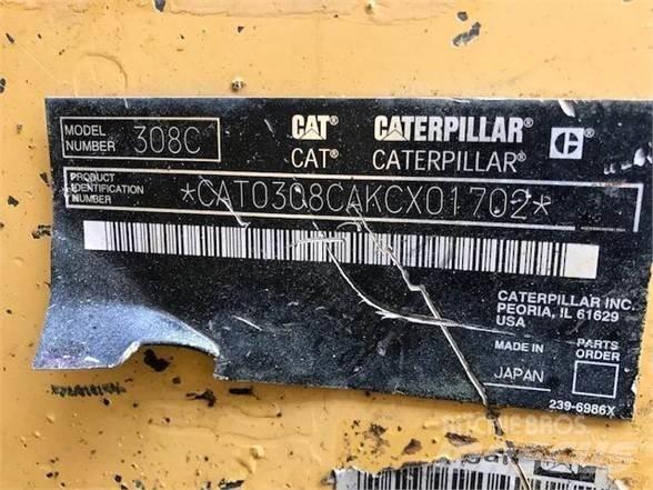 CAT 308C CR Vikšriniai ekskavatoriai