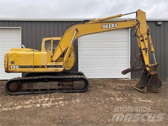 John Deere 120 Vikšriniai ekskavatoriai