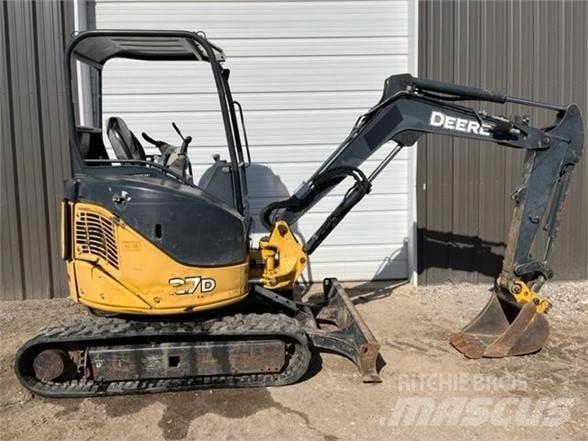 John Deere 27D Mini ekskavatoriai < 7 t