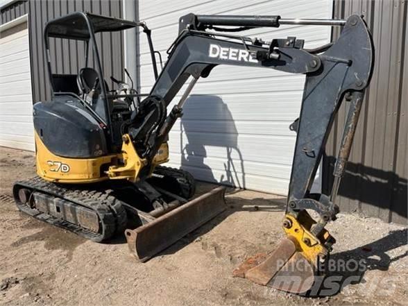 John Deere 27D Mini ekskavatoriai < 7 t