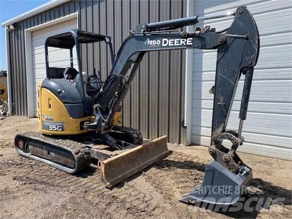 John Deere 35G Mini ekskavatoriai < 7 t