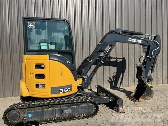 John Deere 35G Mini ekskavatoriai < 7 t
