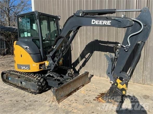 John Deere 35G Mini ekskavatoriai < 7 t