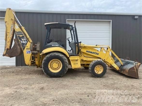 Komatsu WB140 Ekskavatoriniai krautuvai