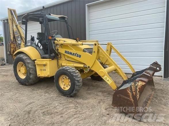 Komatsu WB140 Ekskavatoriniai krautuvai