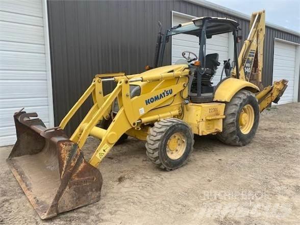 Komatsu WB140 Ekskavatoriniai krautuvai
