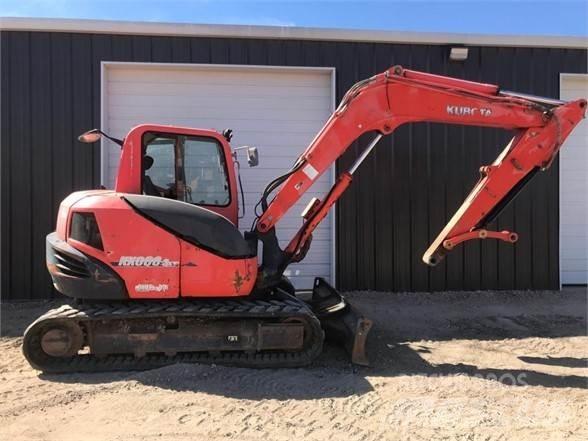 Kubota KX080-4 Vikšriniai ekskavatoriai