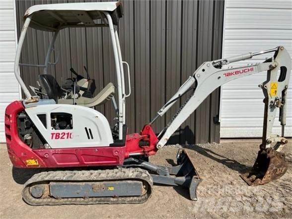 Takeuchi TB216 Mini ekskavatoriai < 7 t