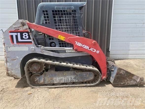 Takeuchi TL8 Krautuvai su šoniniu pasukimu