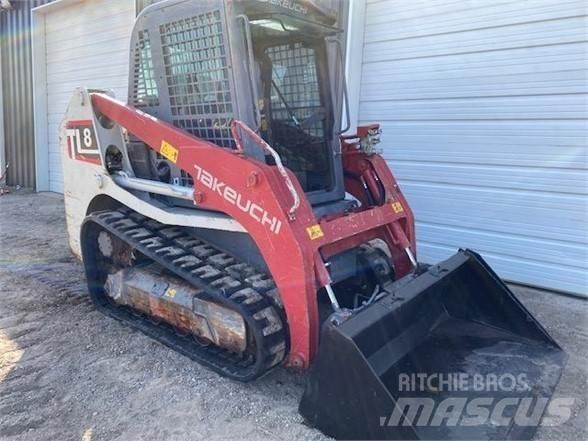 Takeuchi TL8 Krautuvai su šoniniu pasukimu