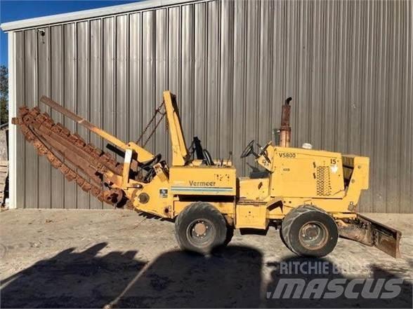 Vermeer V5800 Tranšėjų ekskavatoriai