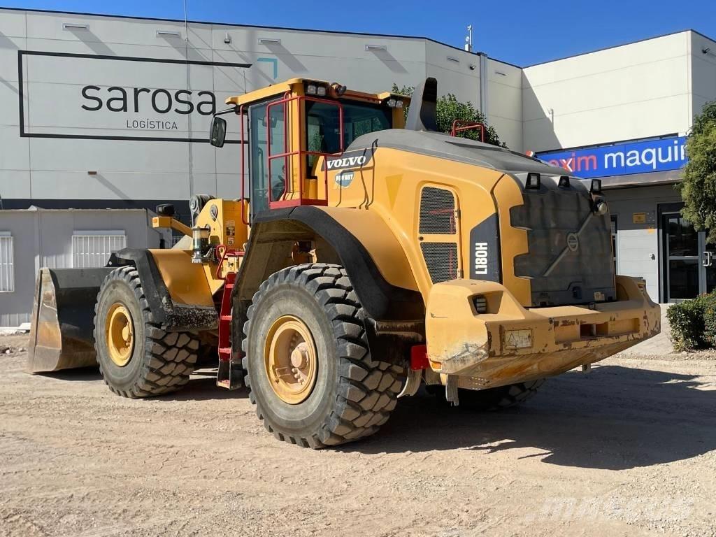 Volvo L 180 H Naudoti ratiniai krautuvai