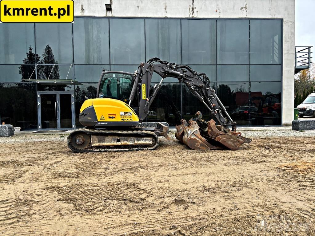 Mecalac 8 M CR Vikšriniai ekskavatoriai