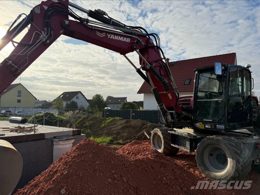 Yanmar B 110 W Ratiniai ekskavatoriai