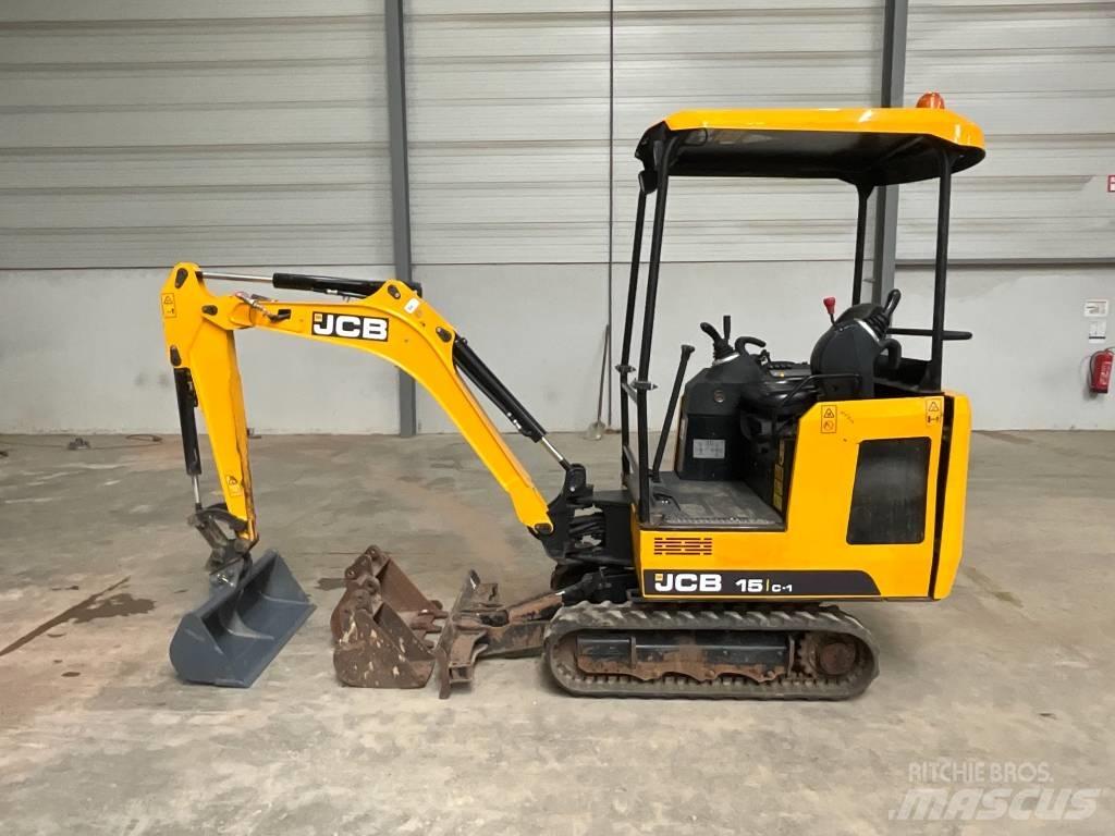 JCB 15 C-1 Mini ekskavatoriai < 7 t