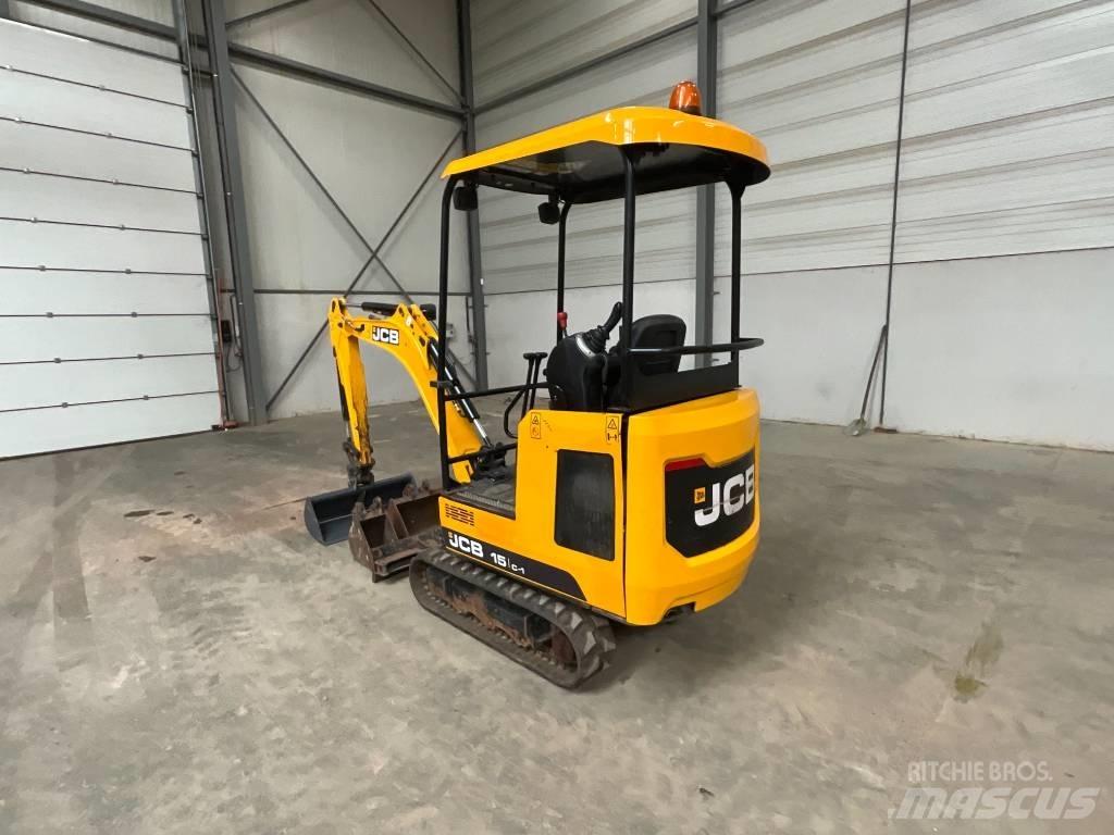 JCB 15 C-1 Mini ekskavatoriai < 7 t