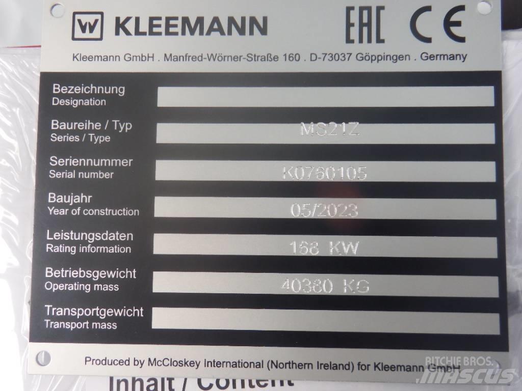 Kleemann MS 21 Z Sietai