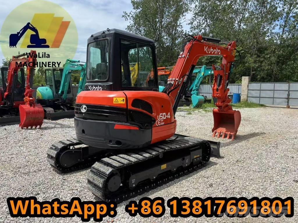 Kubota U 50-4 Mini ekskavatoriai < 7 t