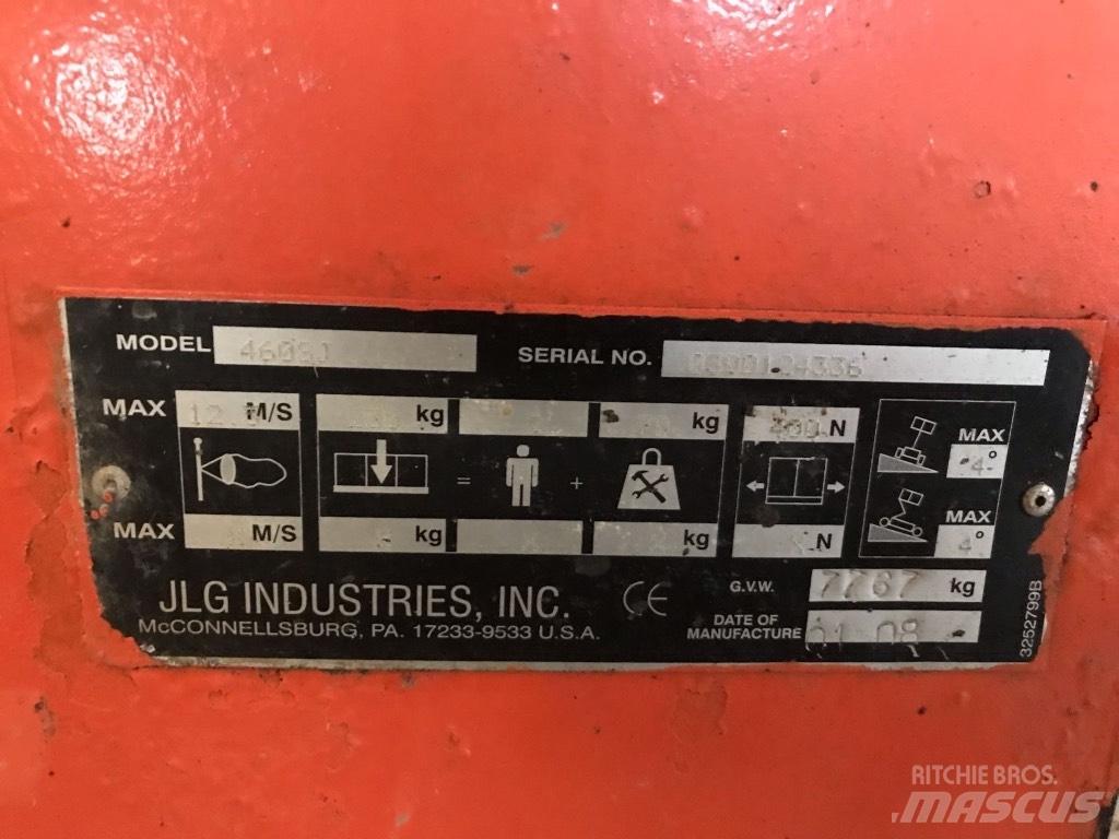 JLG 460 SJ Teleskopiniai keltuvai