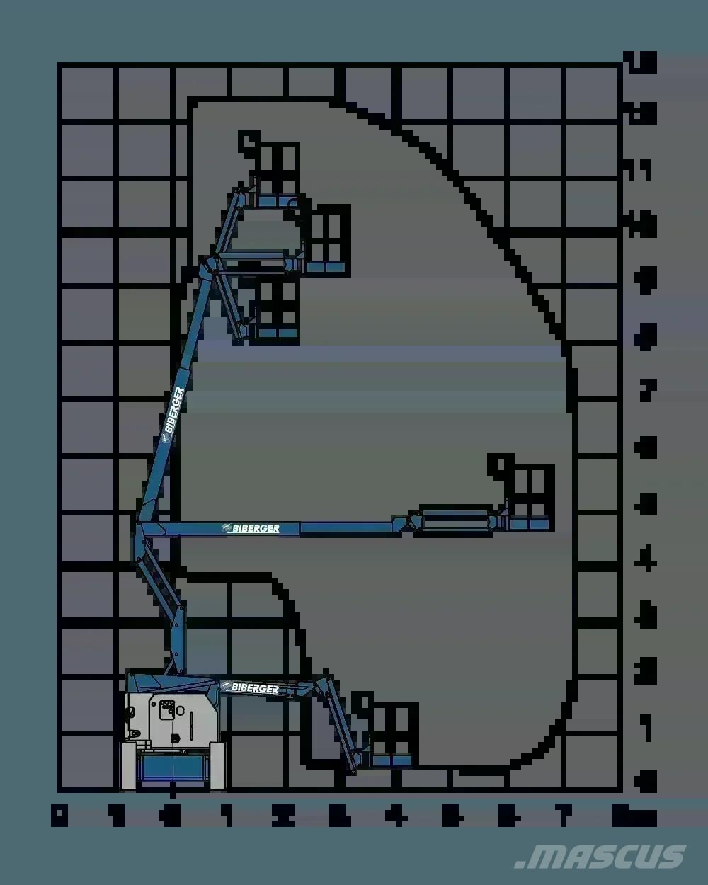 Genie Z34/22N Alkūniniai keltuvai
