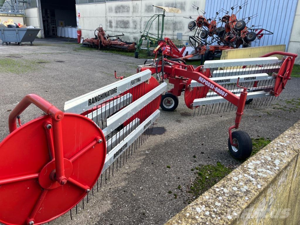 Repossi 600 F Šieno grėbliai ir vartytuvai