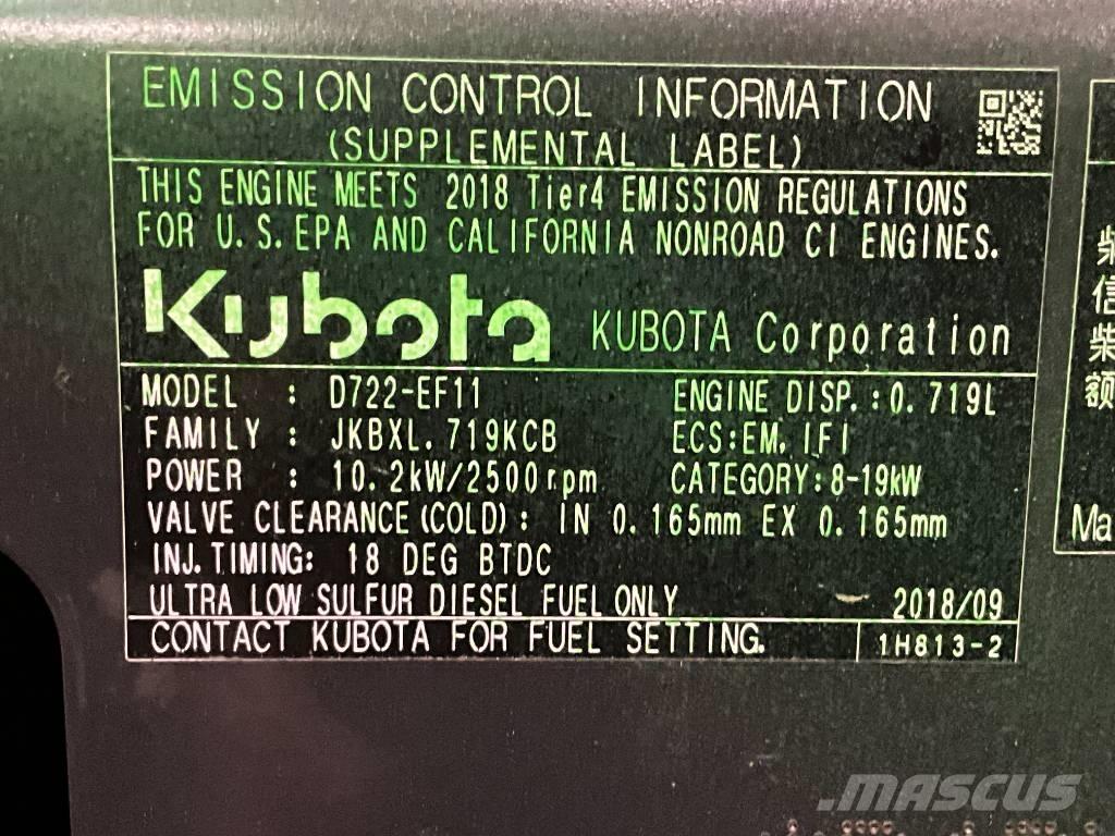 Bobcat E 19 Mini ekskavatoriai < 7 t