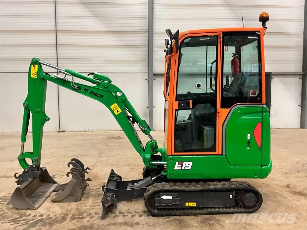 Bobcat E 19 Mini ekskavatoriai < 7 t
