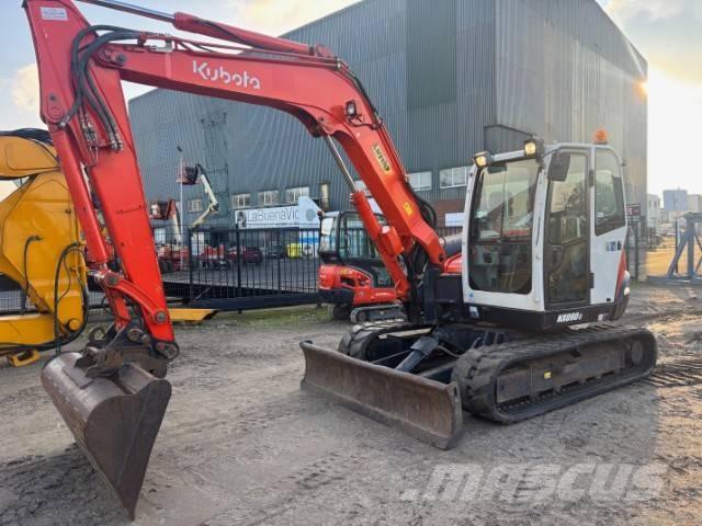 Kubota KX 080-3 Vidutinės galios ekskavatoriai 7-12 t