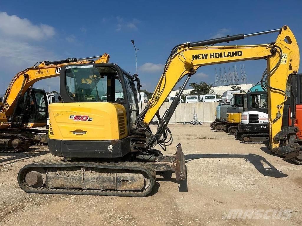 New Holland E60C Mini ekskavatoriai < 7 t