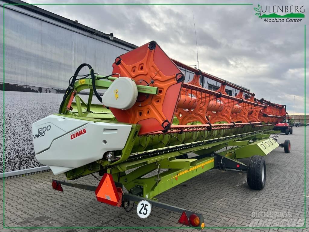 CLAAS Vario 1200 Derliaus nuėmimo kombainų galvos