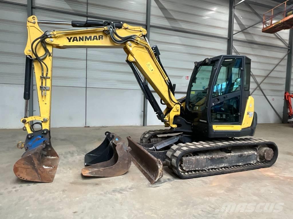 Yanmar SV 100 - 2A - 2PB Vidutinės galios ekskavatoriai 7-12 t