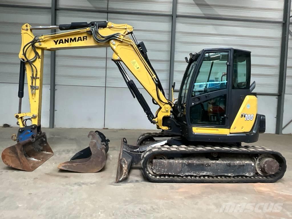 Yanmar SV 100 - 2A - 2PB Vidutinės galios ekskavatoriai 7-12 t