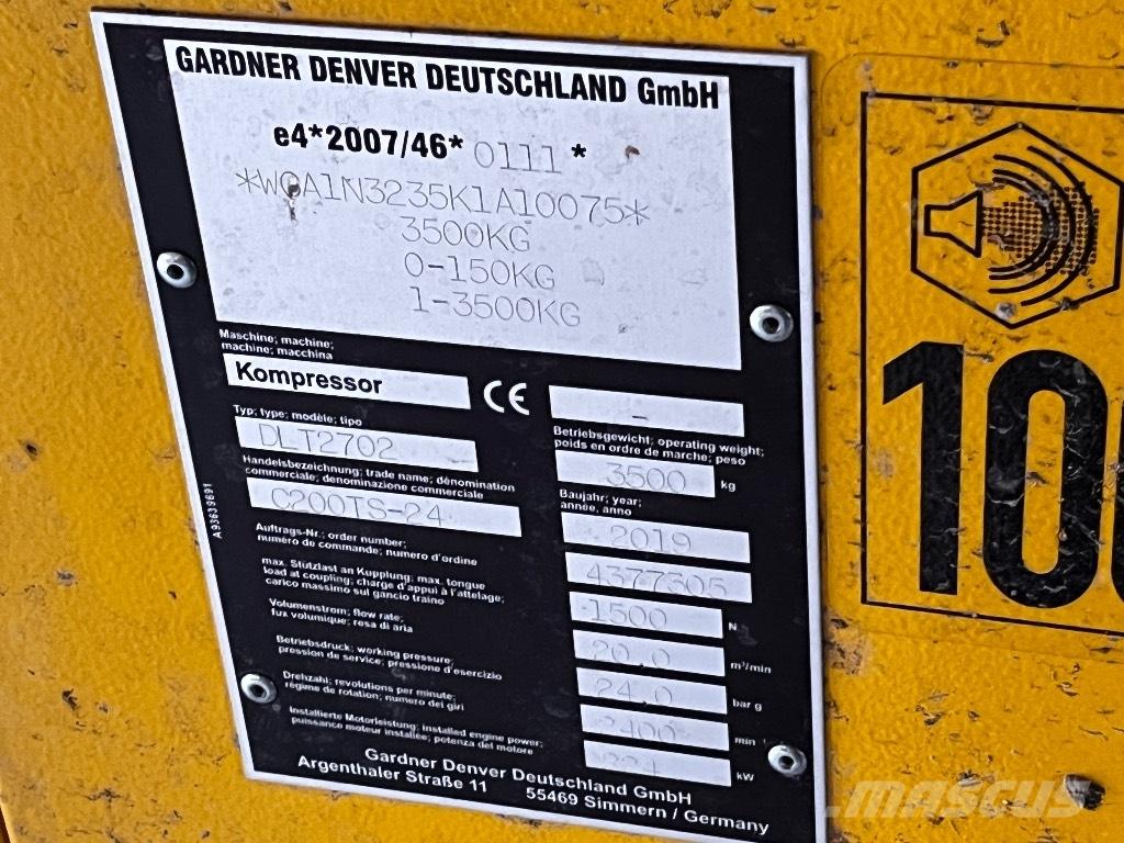 Compair C200 TS24 Kompresoriai