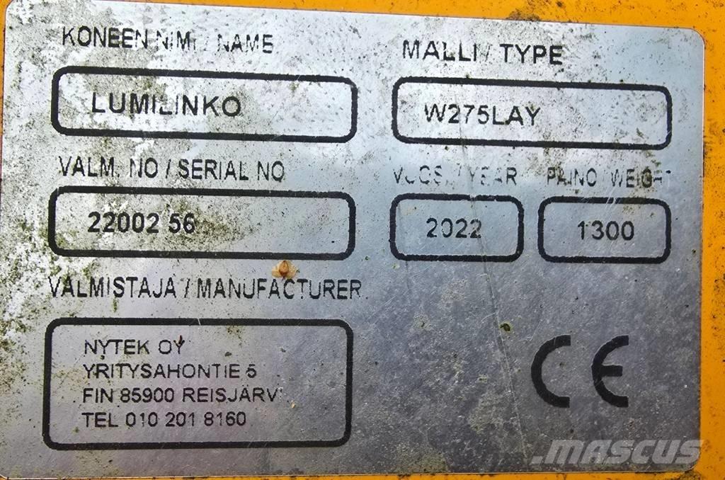 Wieska W275LAY Sniego pūstuvai