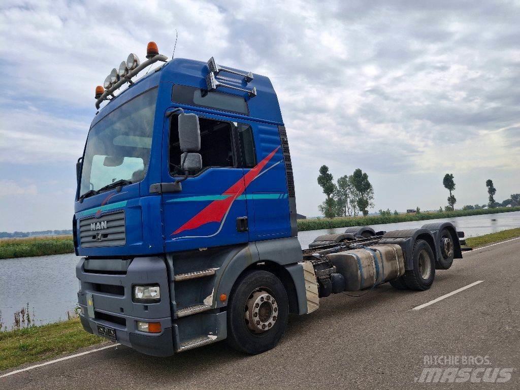 MAN TGA 26.390 6X2 Važiuoklė su kabina